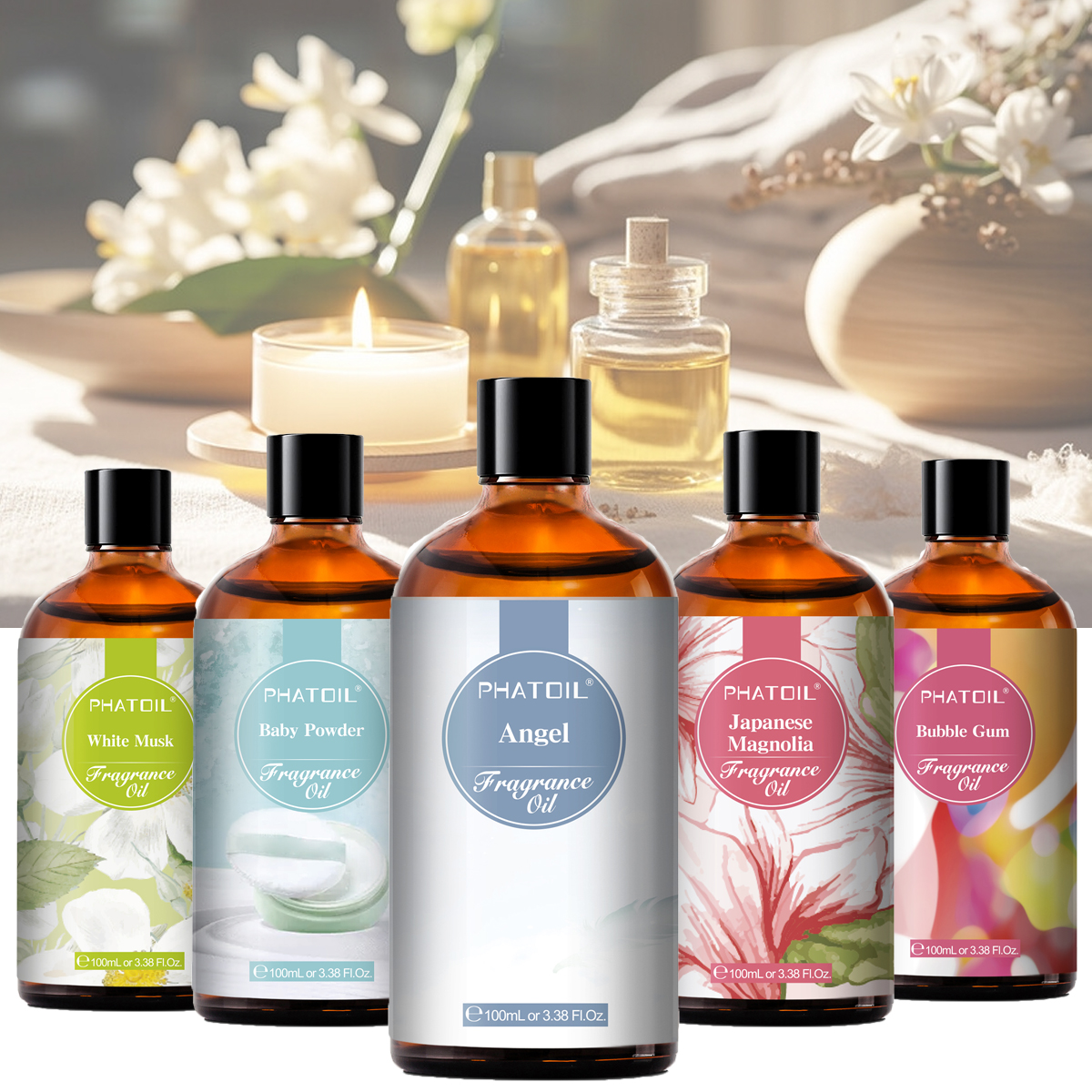 Soap Making Ingredients - PHATOIL 100ml Aroma Fragrance Oil Fresh