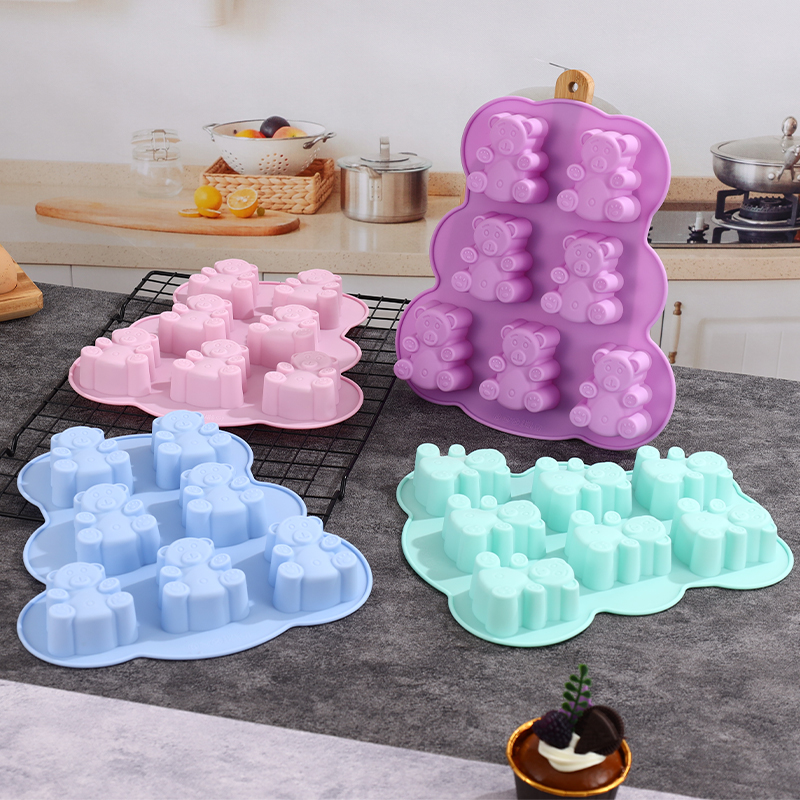 Soap Making Workshop - Silicone Gummy Bear Molds,Jello Molds for