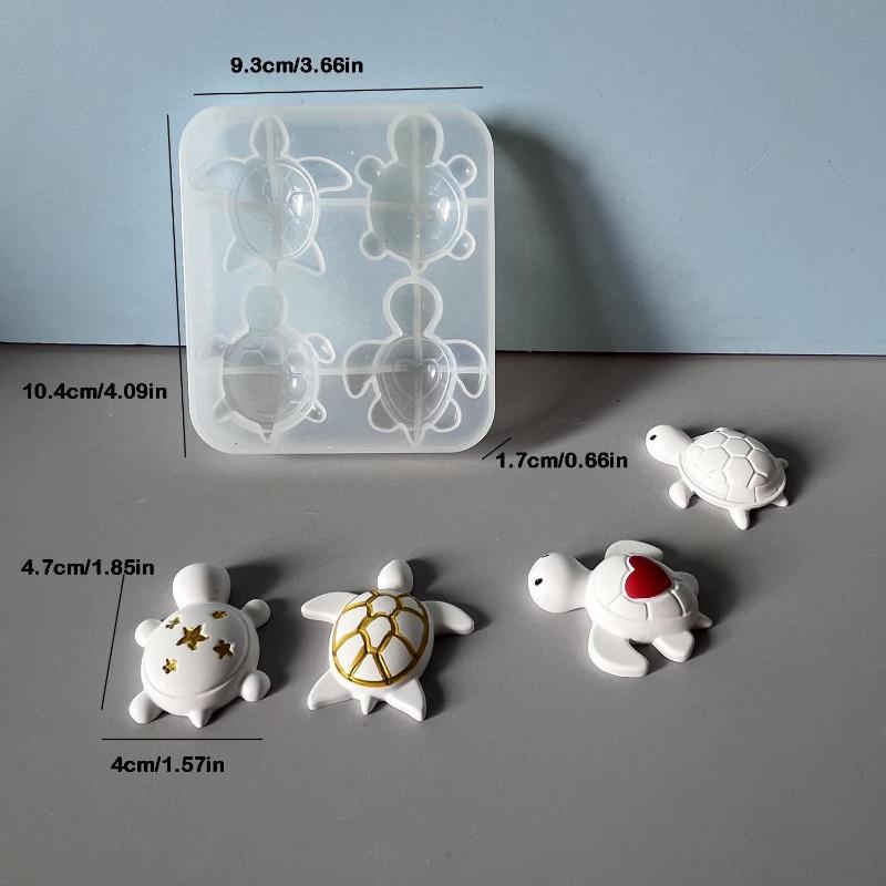 Soap Making Silicone Molds - Turtle Shape Silicone Mould Set, Creative