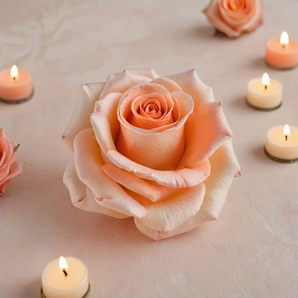 3D Rose Silicone Candle Mold,  - Soap Making Recipes 评论和价格