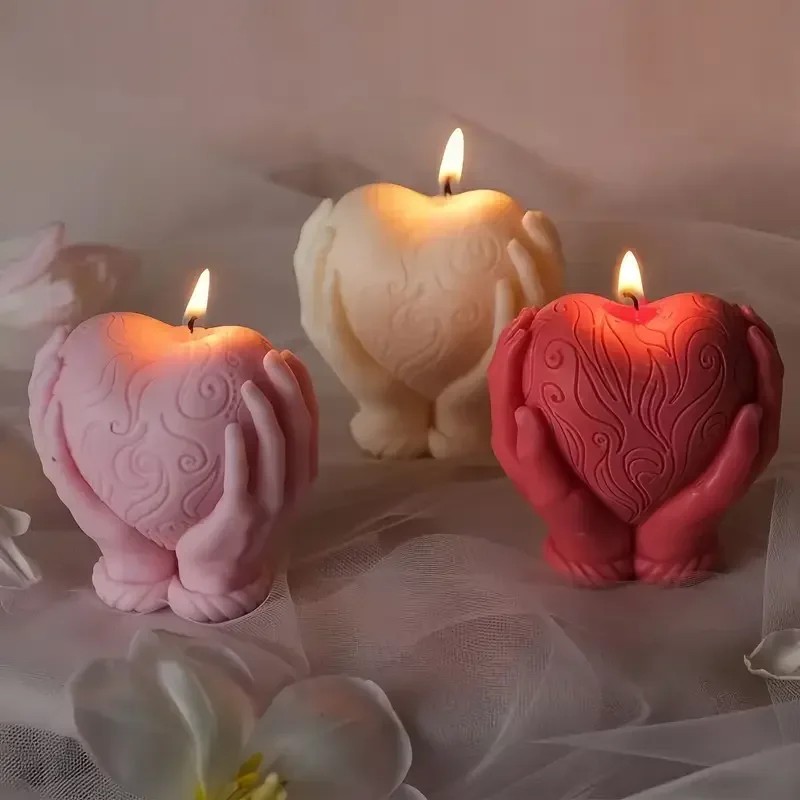 1PC Pink Heart Shape Silicone  - Soap Making Recipes 评论和价格