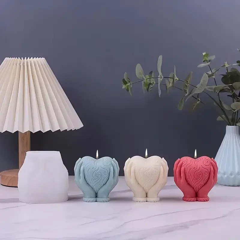 1PC Pink Heart Shape Silicone  - Soap Making Recipes 评论和价格