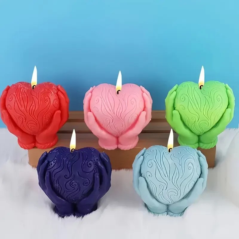 1PC Pink Heart Shape Silicone  - Soap Making Recipes 评论和价格