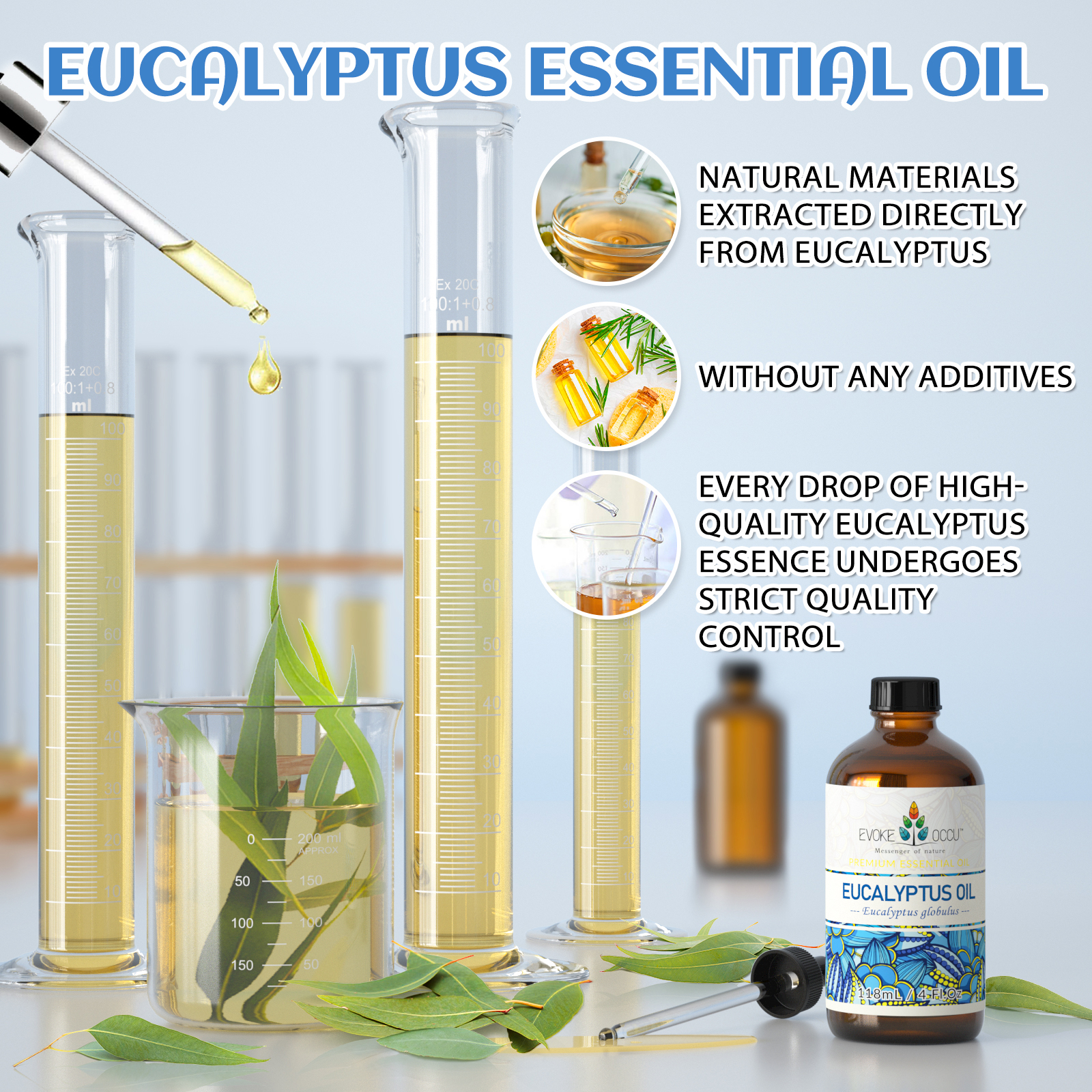 EVOKE OCCU 4 Fl.Oz. Eucalyptus - Soap Making Ingredients 评论和价格