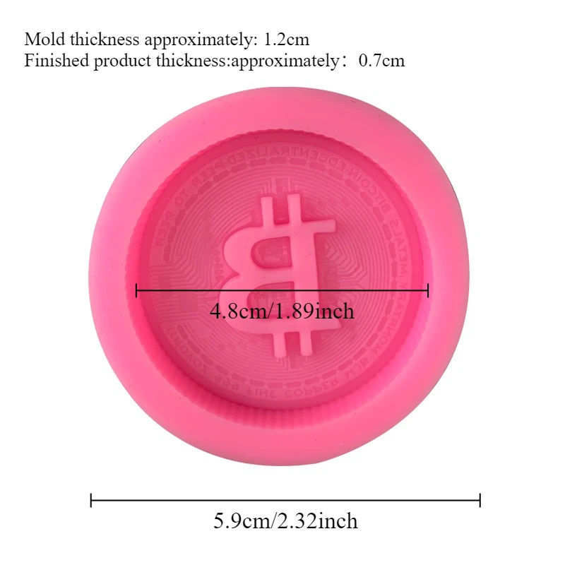 1/3pcs Currency Logo Soap Sili - Soap Making Workshop 评论和价格