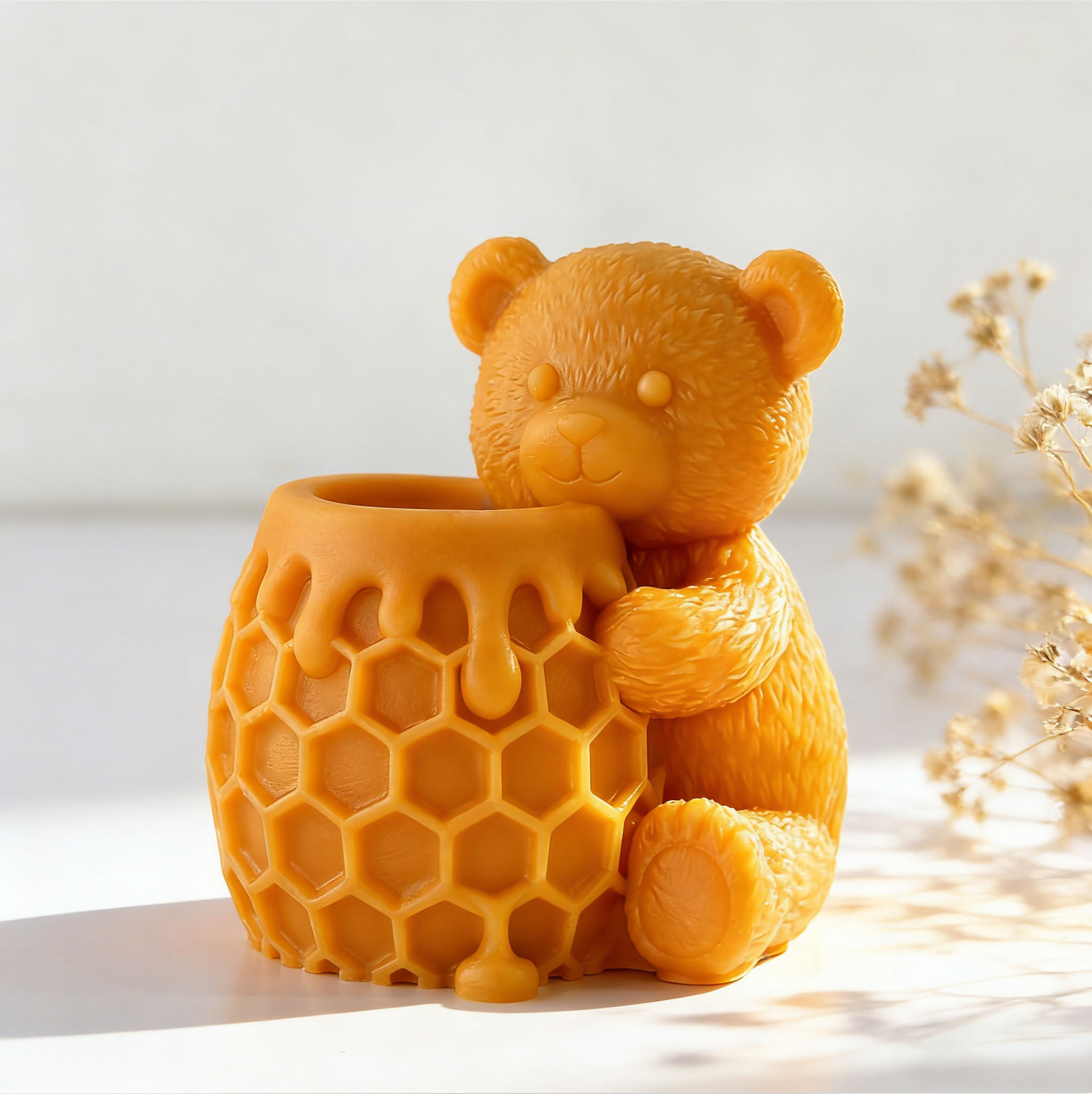 DIY Honeypot Bear Aroma Candle - Soap Making Recipes 评论和价格