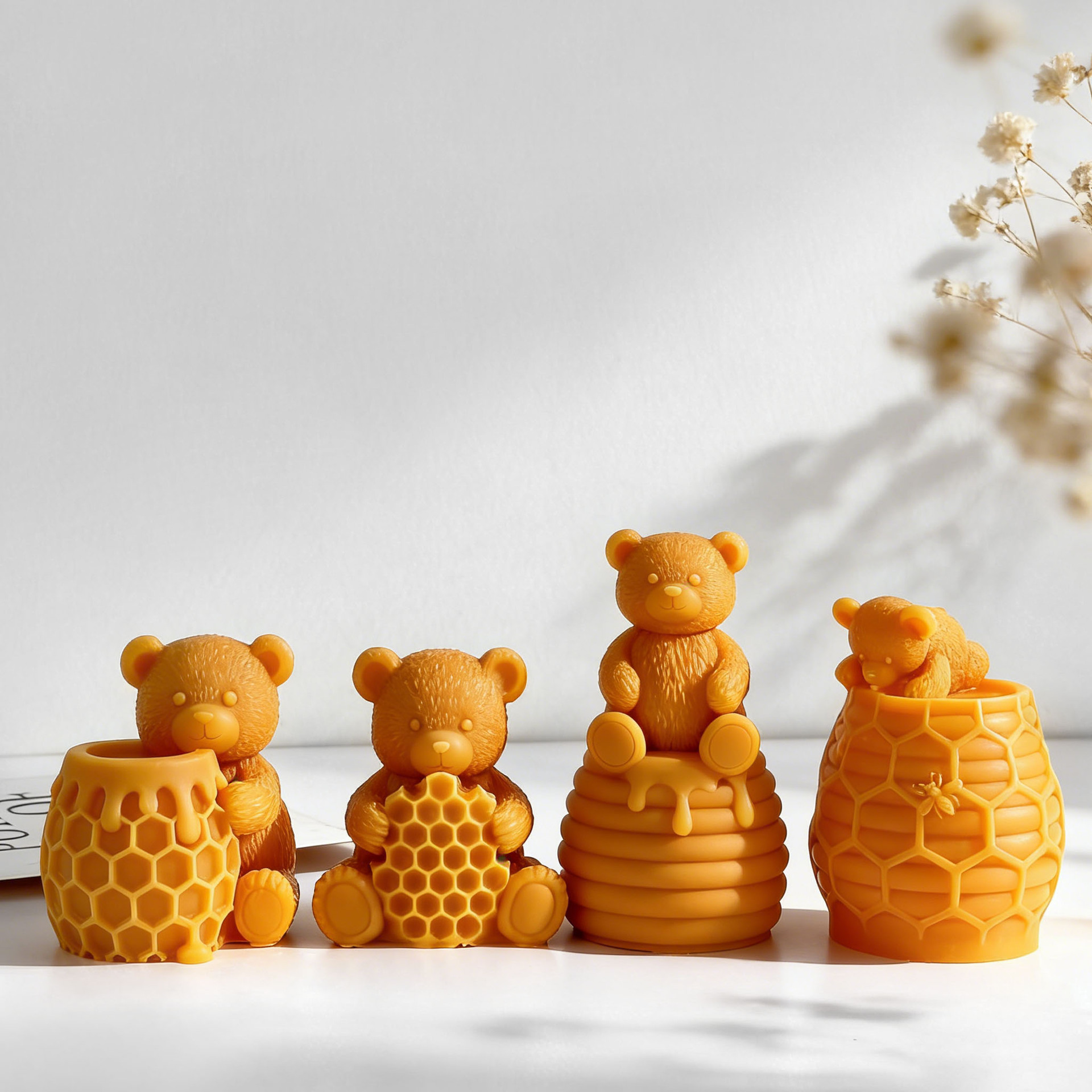DIY Honeypot Bear Aroma Candle - Soap Making Recipes 评论和价格