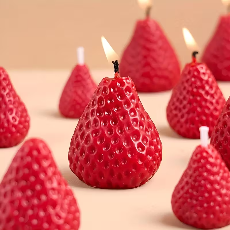 Strawberry Silicone Candle Mol - Soap Making Workshop 评论和价格