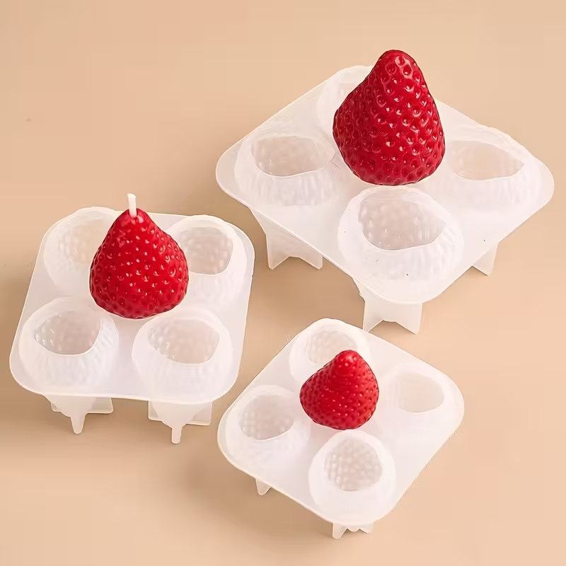 Strawberry Silicone Candle Mol - Soap Making Workshop 评论和价格