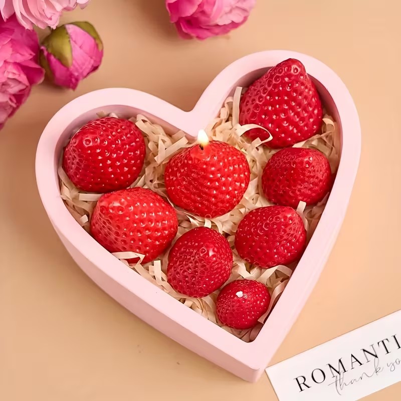 Strawberry Silicone Candle Mol - Soap Making Workshop 评论和价格