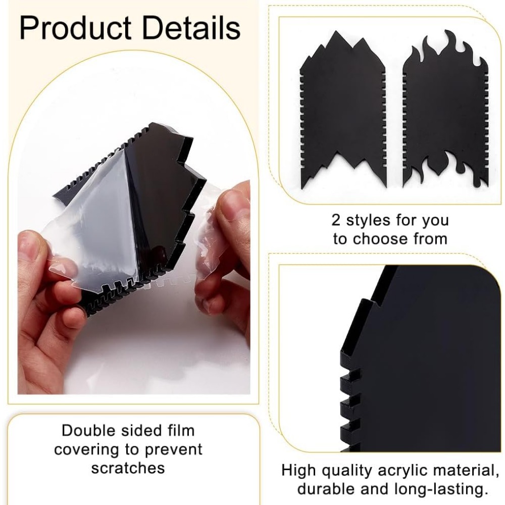 2 Styles Soap Scraper Shaping  - Soap Making Workshop 评论和价格