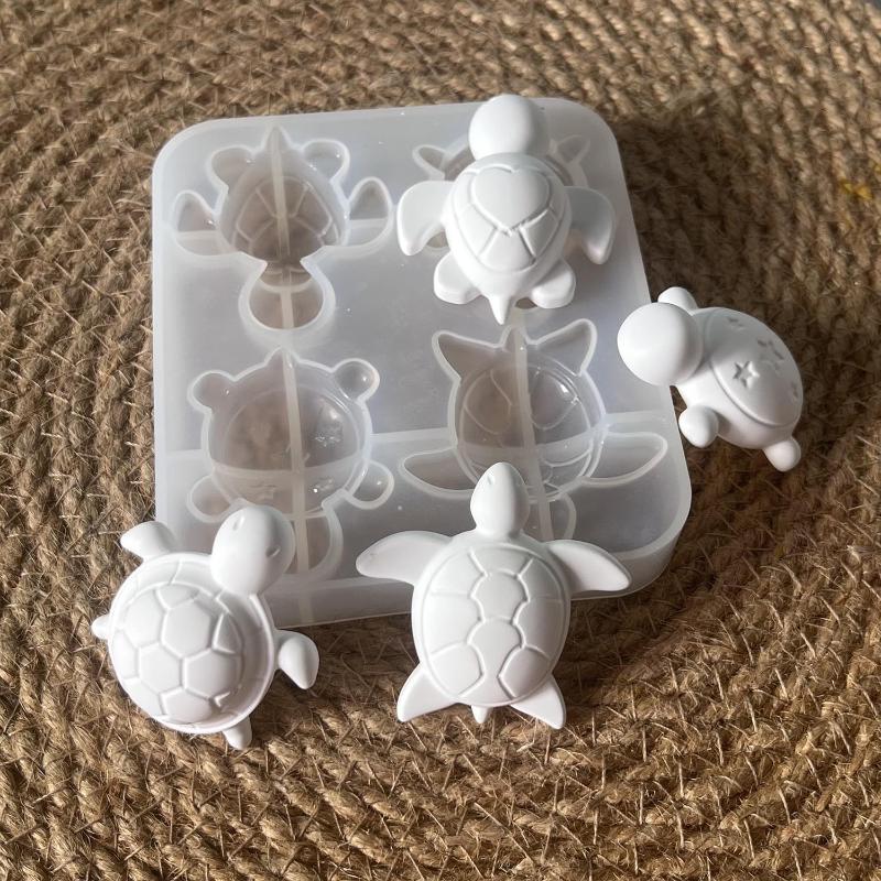 Turtle Shape Silicone Mould Se - Soap Making Silicone Molds 评论和价格