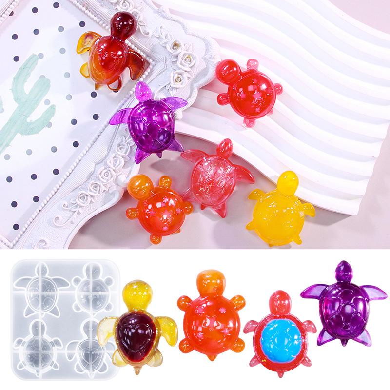 Turtle Shape Silicone Mould Se - Soap Making Silicone Molds 评论和价格