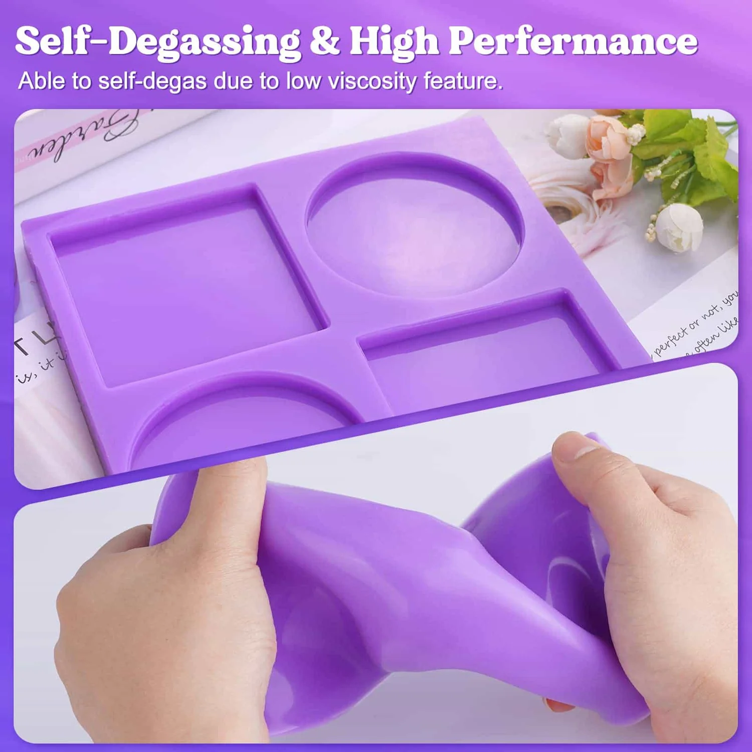 Liquid Silicone Rubber Kit - H - Soap Making Silicone Molds 评论和价格