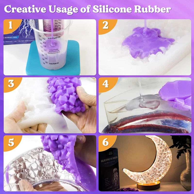 Liquid Silicone Rubber Kit - H - Soap Making Silicone Molds 评论和价格