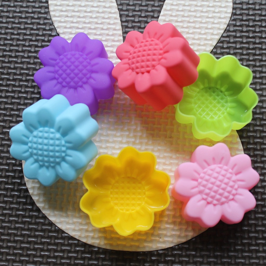 6 Pcs Set Non-Stick Flower Des - Soap Making Workshop 评论和价格