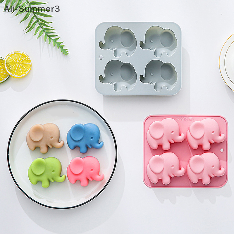 4-hole Baby Elephant Silicone  - Soap Making Workshop 评论和价格
