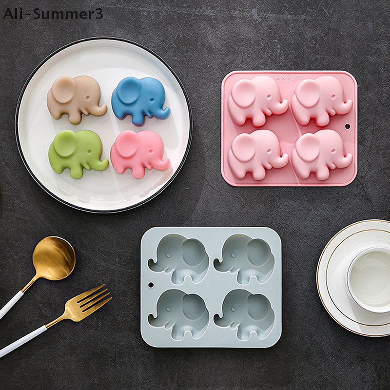 4-hole Baby Elephant Silicone  - Soap Making Workshop 评论和价格
