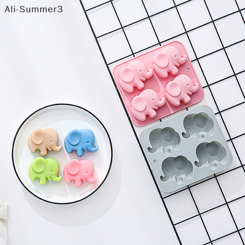 4-hole Baby Elephant Silicone  - Soap Making Workshop 评论和价格