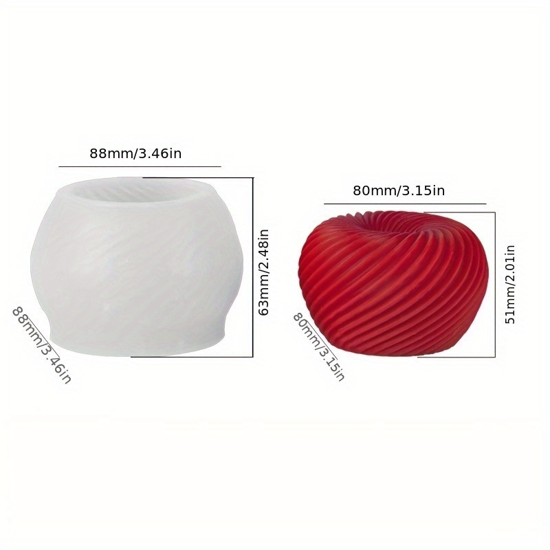 A trendy red apple silicone mo - Soap Making Workshop 评论和价格