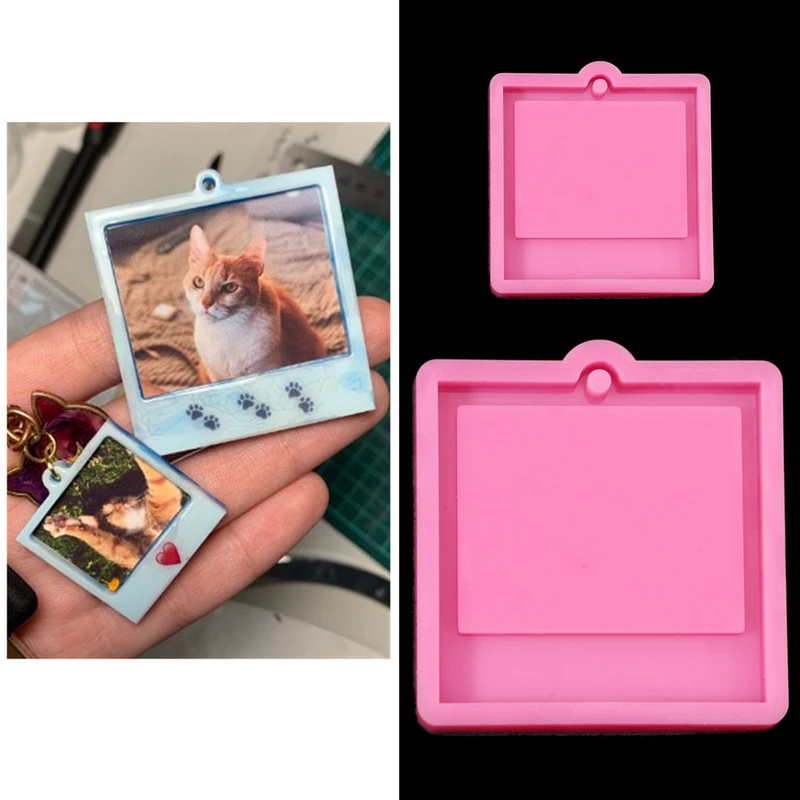 Photo Frame Epoxy Resin Keycha - Soap Making Workshop 评论和价格